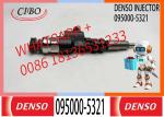 Universal Rail Fuel Injector 095000-5321 23670-E0140 Compatible With HINO N04C