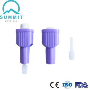 Wholesale Top Push Button Safety Lancets 30G 1.6mm For Comfortable Blood Sampling from china suppliers