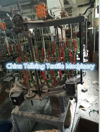 good quality used middle-speed 32 spindle braiding machine for weaving rope