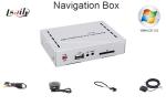 BMW Mercedes Benz Auto Car Navigation Box with Bluetooth , Dual Track CD Stereo
