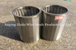 219mm Johnson Spiral V Wire Dewatering Well Screen Pipe No Magnetic Polishing