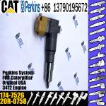 3412 diesel engine fuel injector 174-7526 20R0758 20R-0758 INJECTOR 174752for