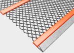 PU Support Strip Diamond Opening Self Cleaning Screen Mesh