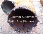 1000mm 5000mm PDC Coring Bit ISO9001 for geological exploration