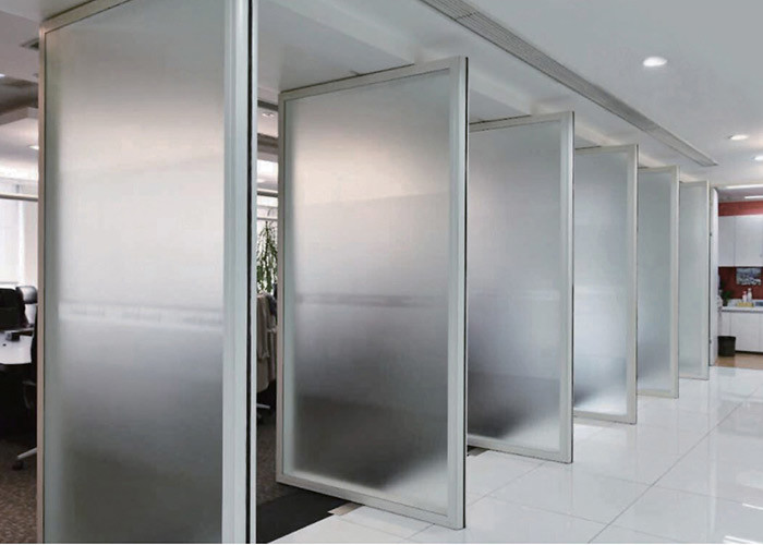 Dimming Glass Privacy Adjustable Office Partition Wall For Controllable Electrical Fogging Glass