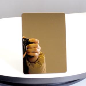 Wholesale Customize 3mm 304 Stainless Steel Sheet Mirror Decorative Steel Plate from china suppliers