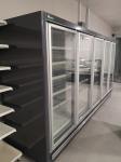 -22 To -18 Degree Defrosting Upright Display Freezer With Muiti Doors