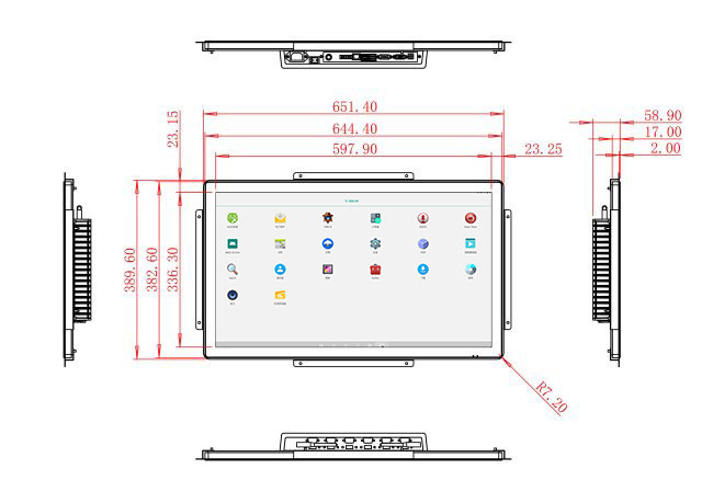 27-Inch Android All-in-One for Digital Advertising and Smart City