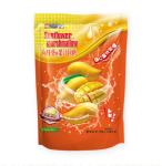 Custom printed heat seal snack food metalized packaging bag back sealed popcorn