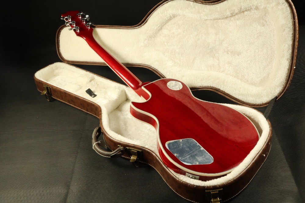 LP Corvette Electric guitar Figured Maple Top Veneer Grover Tuner More Color Can Choose