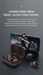 Touch-Screen Wireless Stereo Bluetooth Earphone New Upgrade 5.0 Chip ES02