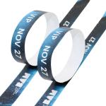 Custom Tyvek Event Wristbands Barcode Number Waterproof Event Party VIP