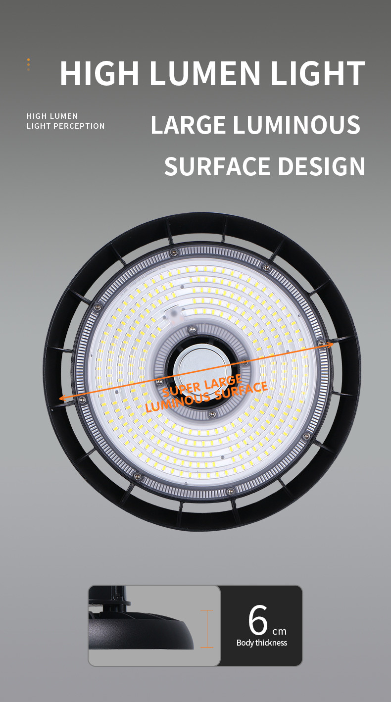 Classic High Lumen IP65 200w Led High Bay Light For Factory Warehouse Industrial Lighting