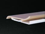 Plastic Foam Profiles PVC Trim Board Wall Skirting For Home Decoration