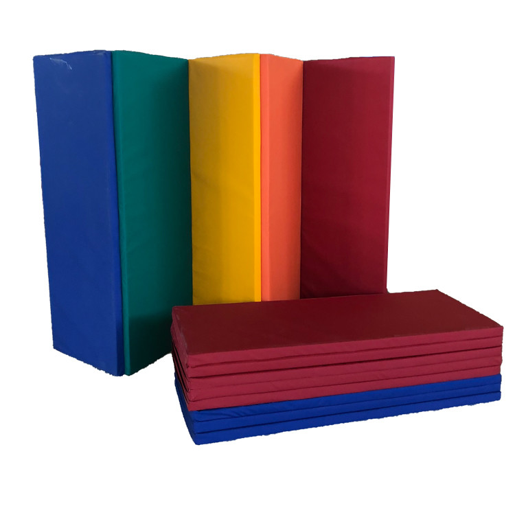 Durable 18 oz. vinyl cover Foldable Home Wrestling Exercise Gymnastics Tumbling Mats