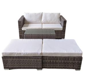 Wholesale 7pc Rattan Wicker Sofa Set Table Patio Outdoor Corner Rattan Antique Sofa Set from china suppliers