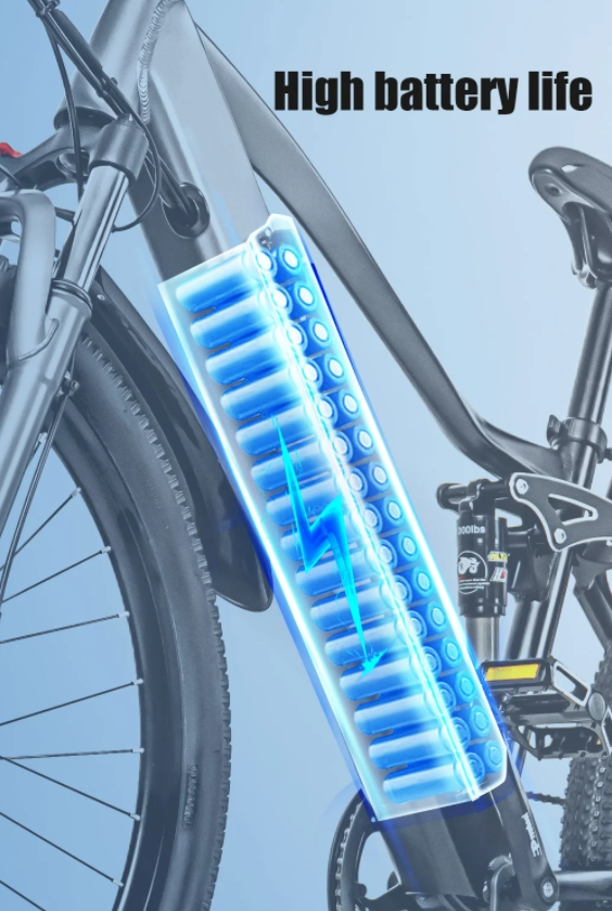 27 / 29 Inch Electric Mountain Bike With 750W Motor 48V 17Ah Lithium Battery