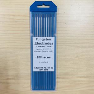 Wholesale WE3 Tungsten Electrodes Black Head Composite Tungsten 2.4mm*175mm Ideal for TIG Welding from china suppliers