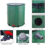 PEVA PVC 160L Tree Watering Bags For Rainwater Collection Folding