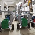 Stainless Steel PTFE Handcart Lobe Pump , Anti Aging Lobe Mobile Diesel Water