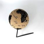 Factory Supply Cork Tellurion Globe Customize Cork Decoration Ornament Creative