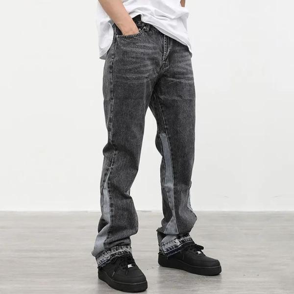 Custom Streetwear Pant 100% Cotton Jogger Elasticated Waistband Black Men Blank