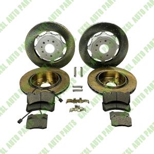 Wholesale For Maserati Granturismo GT &amp; Quattroporte Front &amp; Rear Brake Pads &amp; Rotors Set OEM 228411 235318 673010323 673010328 673012040 from china suppliers