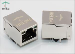 China Integrated Magnetics Through Hole RJ45 Female Connector For Networking Devices on sale