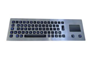 Wholesale Water Resist Illuminated Metal Keyboard Front Mounting EMC Emission from china suppliers