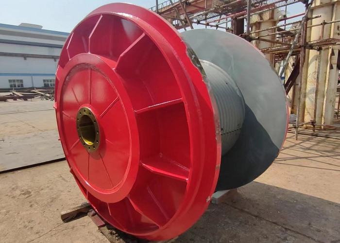 Q355B Lifting Machine Crane Lebus Grooved Drum Sleeves For Winding Wire Rope