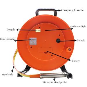 Wholesale IVANPER 200m Deep Well Steel Tape Depth Sounder Water Level Meter High Accuracy 0.1% from china suppliers