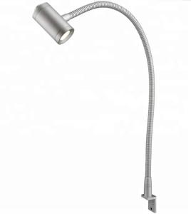 Wholesale 20 PCs/Ctn Silver Flexible Gooseneck LED Bed-Head Headboard Reading Lamp from china suppliers