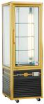 Single Temperature Refrigerated Cake Display Cabinets 308L Four - Sides Tempered