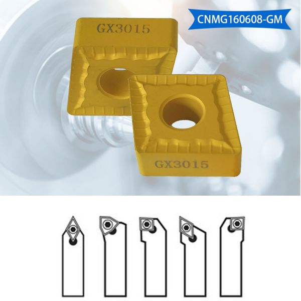 PVD Coating Carbide Turning Inserts CNMG160608-GM