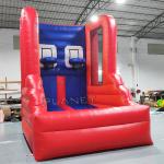 Commercial Interactive PVC Inflatable Basketball Game For Kids and Adults