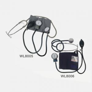 China Aneroid Sphygmomanometer with Fixed / Separated Stethoscope WL8005 or WL8006 on sale