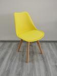 40'HQ Living Room Chairs with PU Cushion 1488pcs Prices Nordic Wooden Tulip
