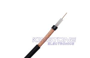 Wholesale 23 AWG BC Conductor RG59 B/U CCTV Coaxial Cable Solid PE 95% CCA Braid from china suppliers
