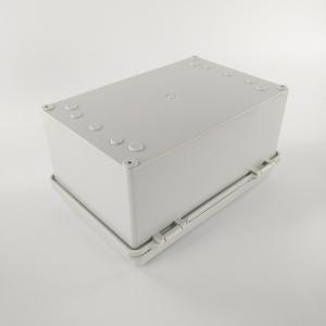 Wholesale Bottom Plate 29x19x14cm Hinged Lock Enclosures Polycase from china suppliers