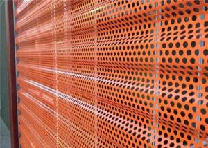 Wholesale 11 Meter Windbreak Steel Mesh Red Galvanized Sheet Windproof Dust Fence from china suppliers