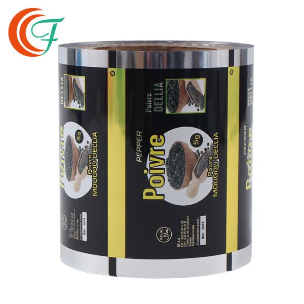 0.08mm Pet Packaging Film Multi laminate Layer Bopp Packaging Pepper Powder