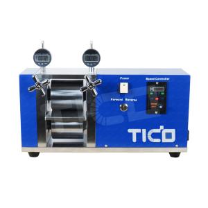 Wholesale Adjustable Coin Cell Lab Equipment Electronic Small Calendering Machine 100mm Width Roller from china suppliers