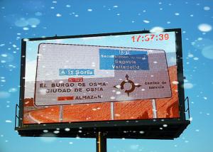 Wholesale SMD 3 In 1 IP65 Electronic Advertising Sign , P10mm LED Display Screen from china suppliers
