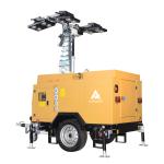 220v 5m Doosan Diesel Generator Light Tower Led 4x350w