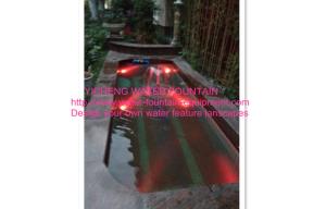Wholesale Garden Yard Small Water Fountain Project Beautiful With LED Lighting from china suppliers