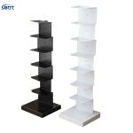 Modern Large Tall Industrial Metal Bookshelf 6/8/10 Tiers For Living Room