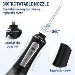 2025 300ml Ipx7 Multi Professional Portable Teeth Cleaning Irrigator Oral Floss