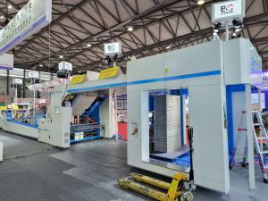 Wholesale Gfs 200m/Min Corrugated Cardboard Laminating Machine High Speed Automatic Overlap Feeding from china suppliers
