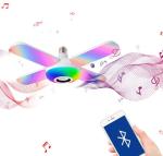 RGBW Blue-Tooth Bathroom Fan Light Music 40w 85-265V Foldable