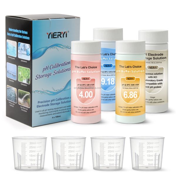 Secure packaging for pH calibration kit delivery